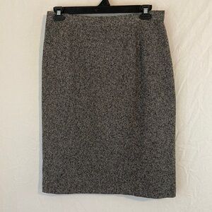 SAG Harbor Black and White Lined Skirt Size 16